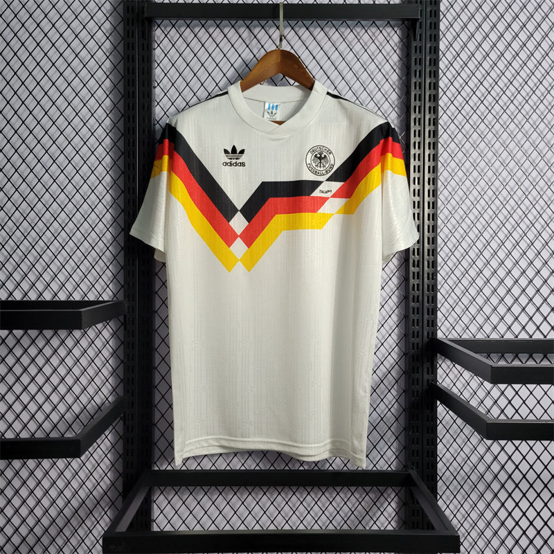 Germany Home 1990 Retro Football Shirt - MATTHAUS 10